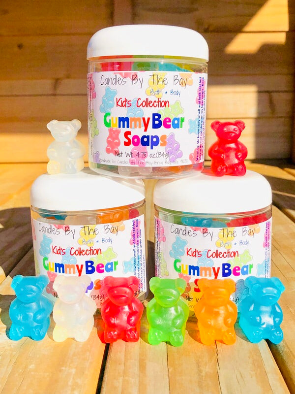 Large Gummy Bear Soap Soap for Kids Childrens Bath Candy 